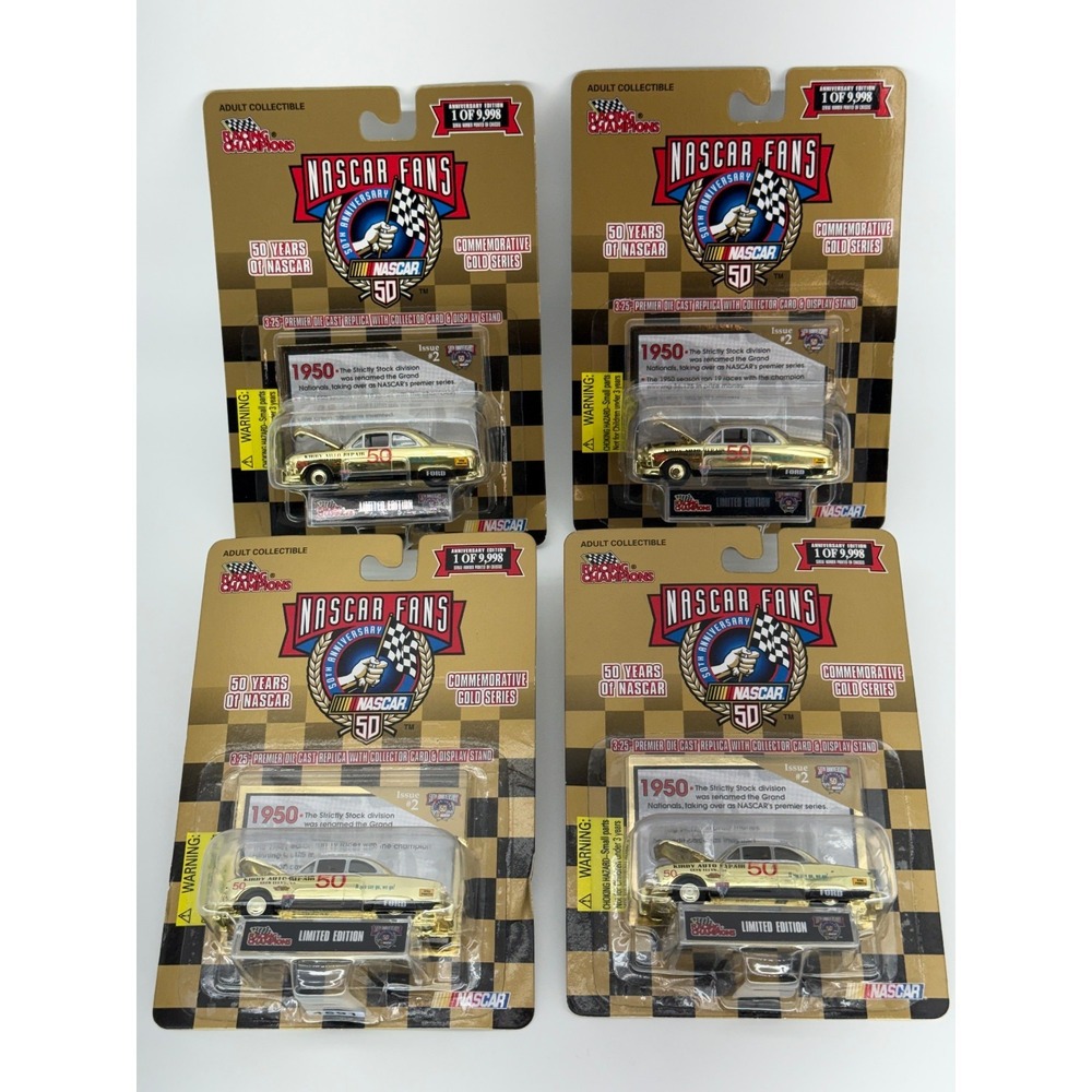 Racing Champions Ford NASCAR Gold Series 1:64 Diecast LE Car 1950
